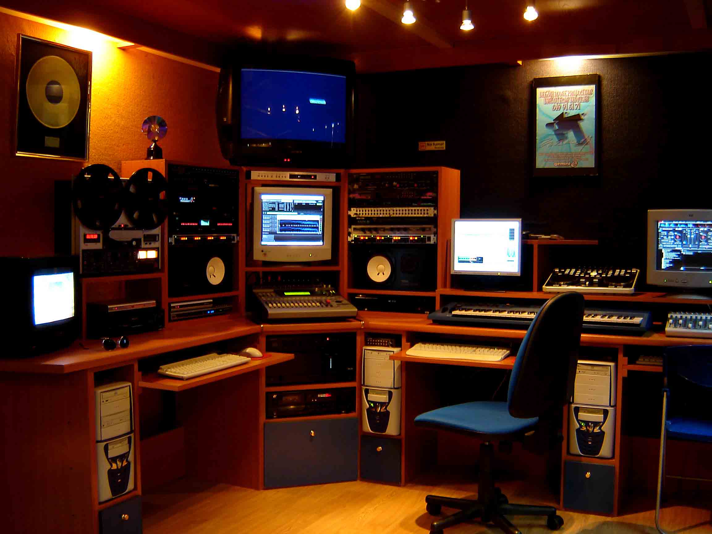 Grabación en estudio Grabación en estudio