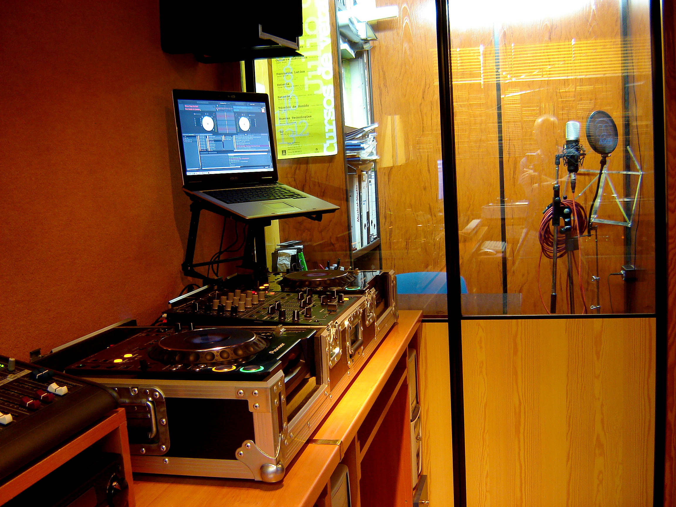 Grabación en estudio Grabación en estudio