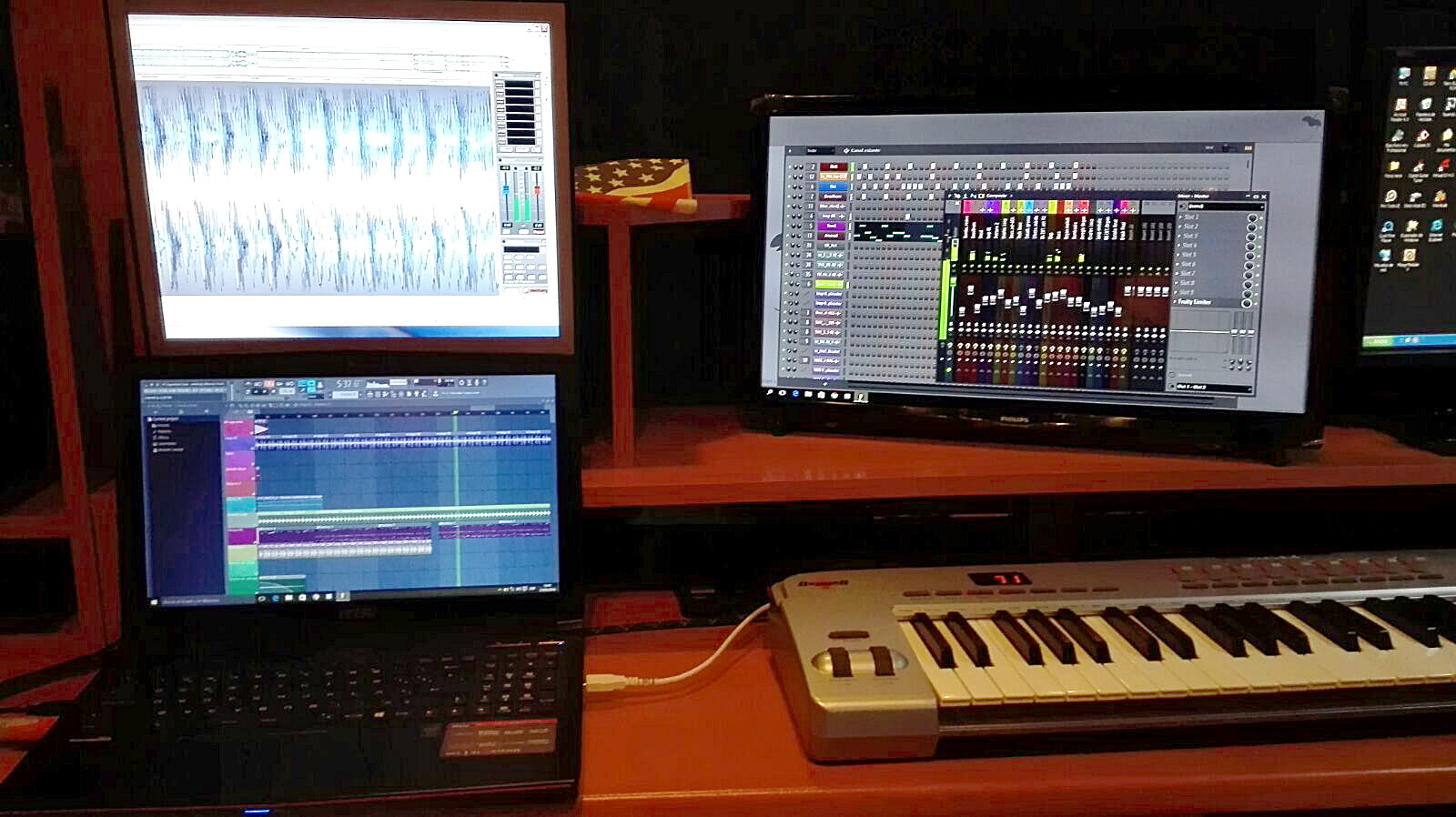 Grabación en estudio Grabación en estudio