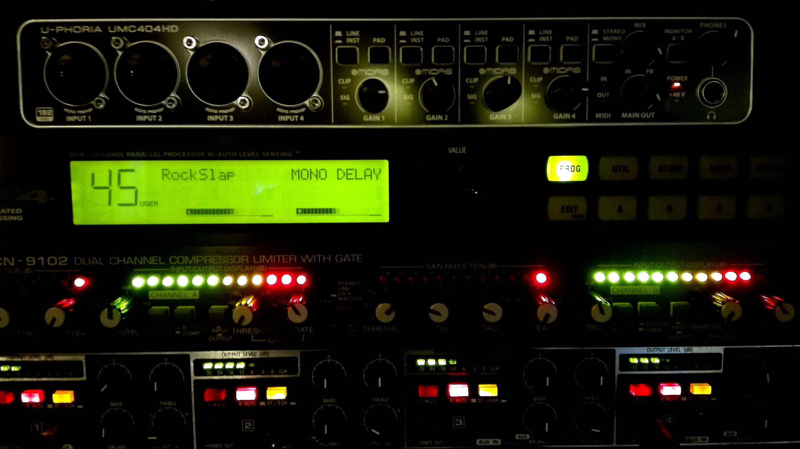 Grabación en estudio Grabación en estudio